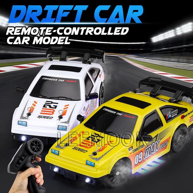 Elvaronix RC Drift Car 1:16 Scale 4WD High Speed Racing Car | 2.4